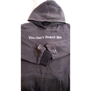 Hoopn You Can't Guard Me Hoodie Black Medium